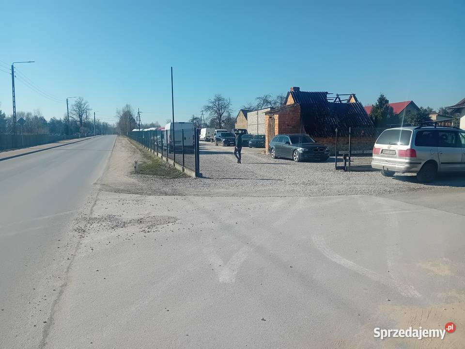 Sprzedam działkę 2400m2 kanalizacja Rusinów
