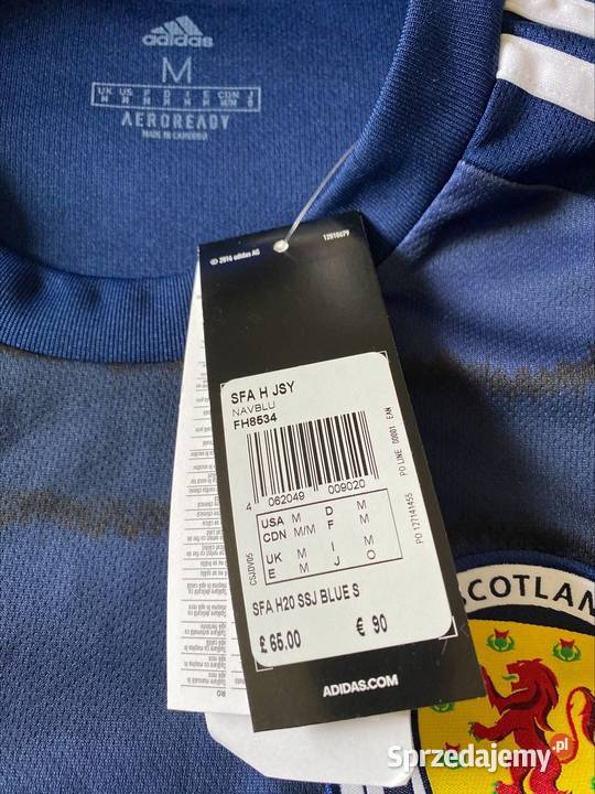 SZKOCJA 2020 2022 M Adidas NOWA z metkami Piłka nożna dolnośląskie sprzedam