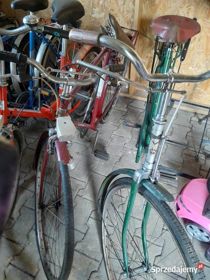 Kolekcja starych rowerow śląskie Gilowice sprzedam