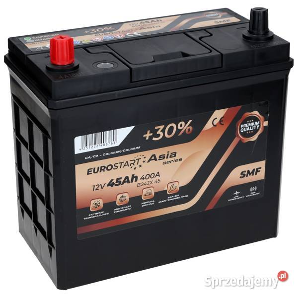 Akumulator Eurostart 12V 45Ah 400A L ECA45L Jelcz-Laskowice