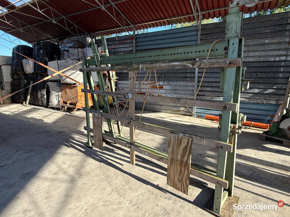 Prasa ramowa pneumatyczna MAWEG 3000 mm x 2000 Leśnictwo