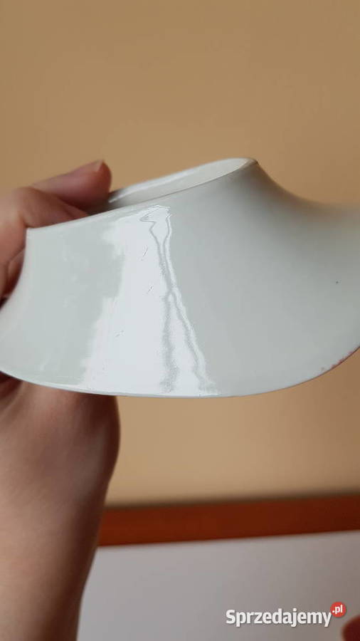 Popielniczka Ćmielów Pikasiak porcelana PRL Dąbrowa Górnicza