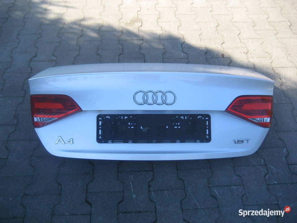 audi a4 b8 sedan 0811r klapa pokrywa bagażnika Rakoniewice
