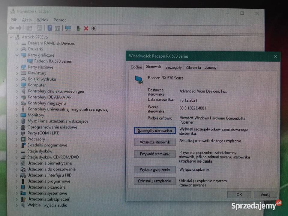 Sapphire NITRO RX 570 8GB GDDR5 DVI HDMI Elektronika Bydgoszcz