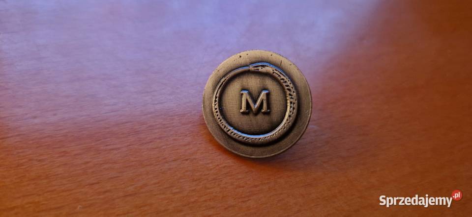 Uroboros symbol wieczności przypinka wpinka pin mazowieckie Warszawa