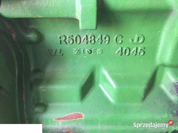 John Deere Powertech 4045 R504849 Blok Cylindrów Jastrzębniki
