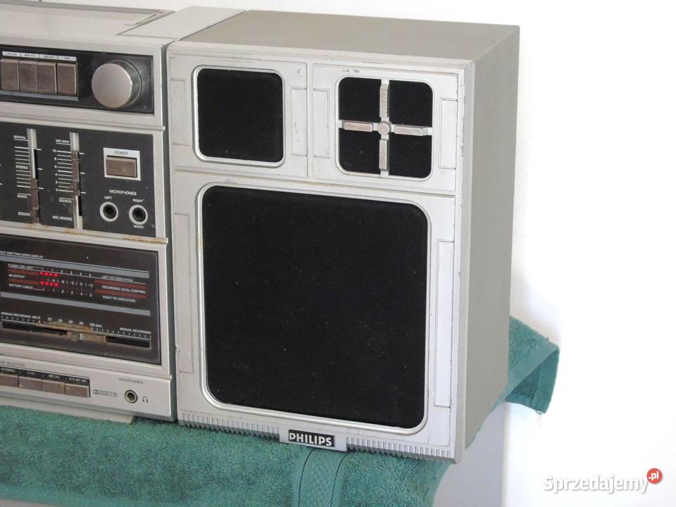 Radio magnetofon Philips D8644 Vinage WYSYŁKA Jasło