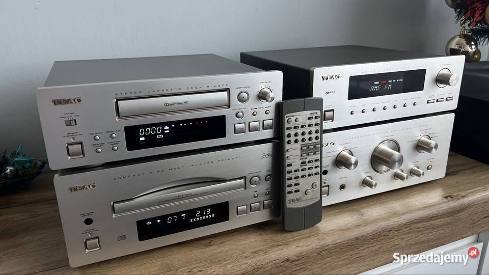 Wieża Teac Wzmacniacz H500I Tuner TH500 CD Wieże i miniwieże Audio małopolskie sprzedam