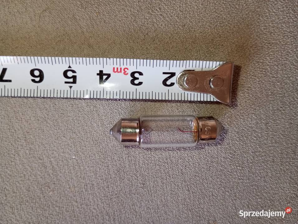 12V 5W C5W 13 żarówka żarówki rurka 36 mm biała Szczecin sprzedam