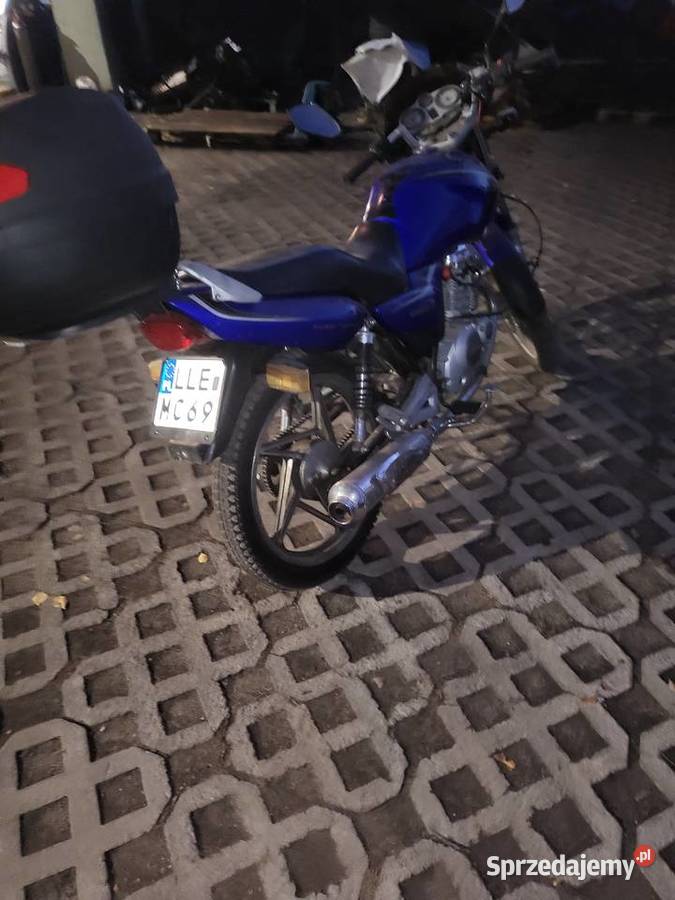 Suzuki en125 na kat B Łęczna