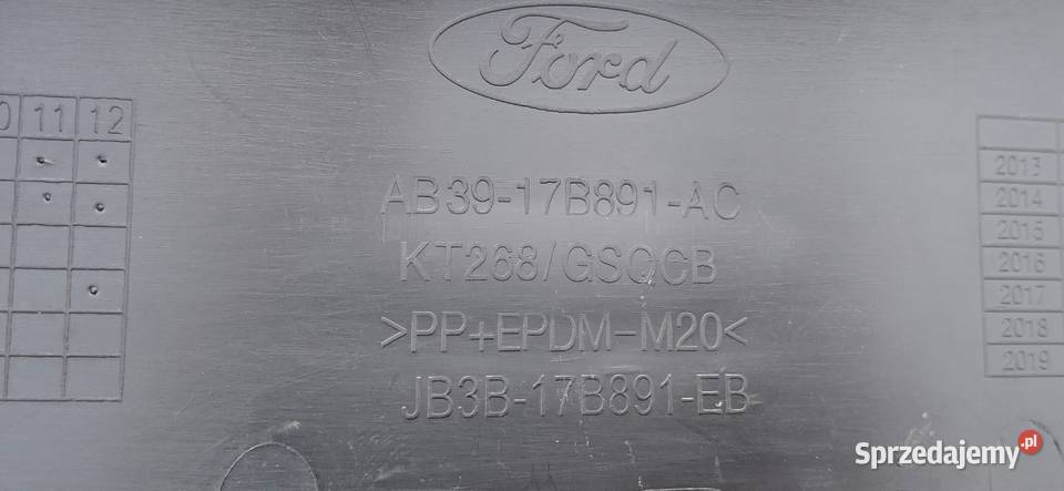 FORD RANGER 11 LISTWA NAKŁADKA ZDERZAKA TYŁ osobowe lubuskie Bieleń sprzedam