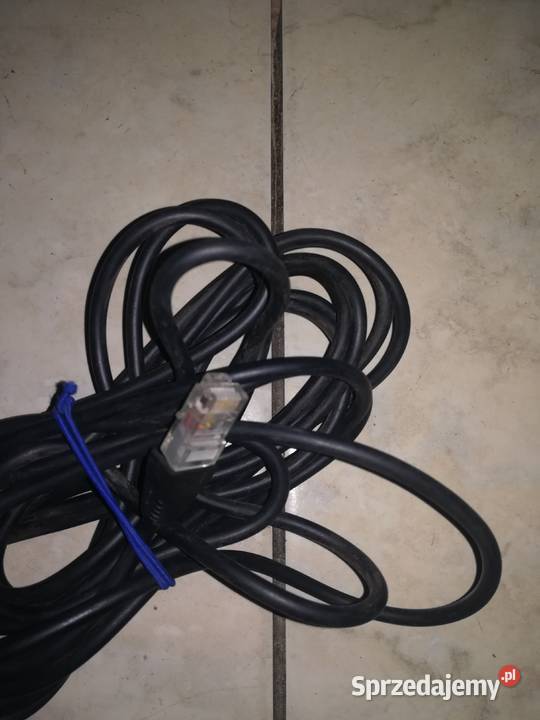 Kabel konsolowy RS232 DB9 na RJ45 o długości 5m łódzkie Łódź