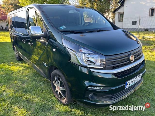 Fiat Talento L2H2 Long 8osobowy niski przebieg zielony