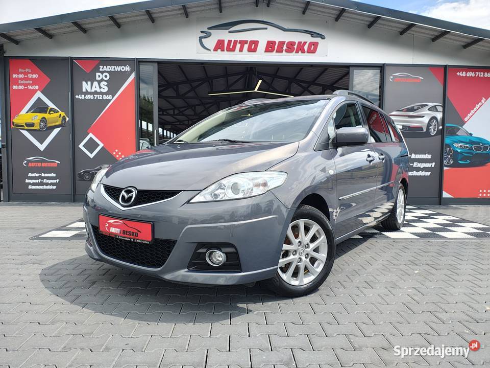 Mazda 5 7OSOBOWA 18Benzyna Zadbana Stan elektryczne lusterka podkarpackie Zarszyn