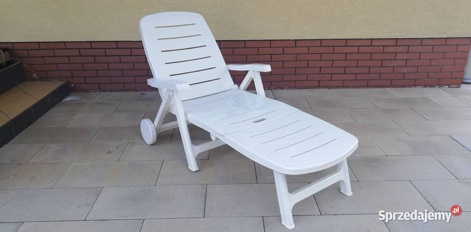 Łóżko basenowe ogrodowe leżak składany krzesło