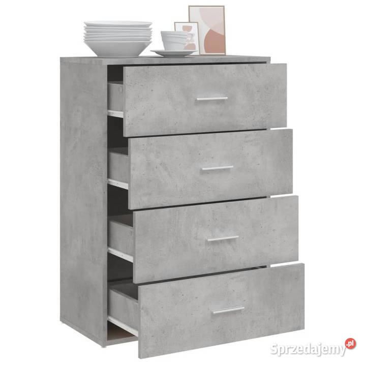 Szafka szarość betonu 60x31x84 materiał Warszawa sprzedam