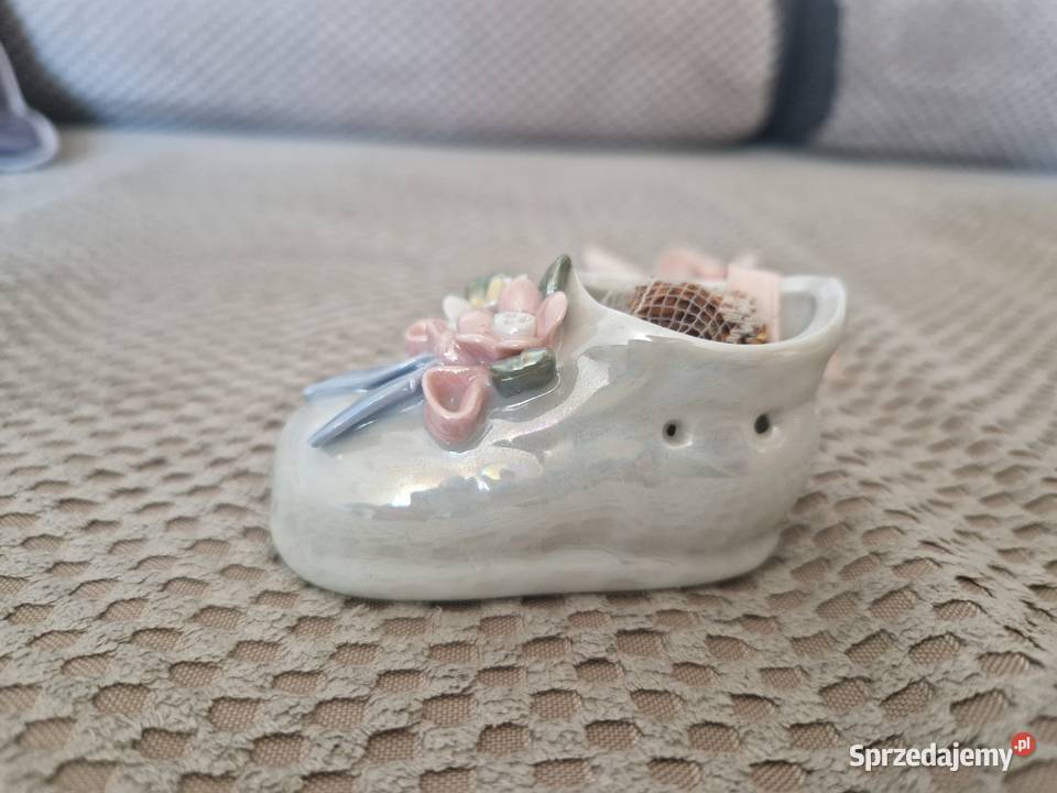 buty porcelanowy bucik figurka ozdoba dekoracja Kraków
