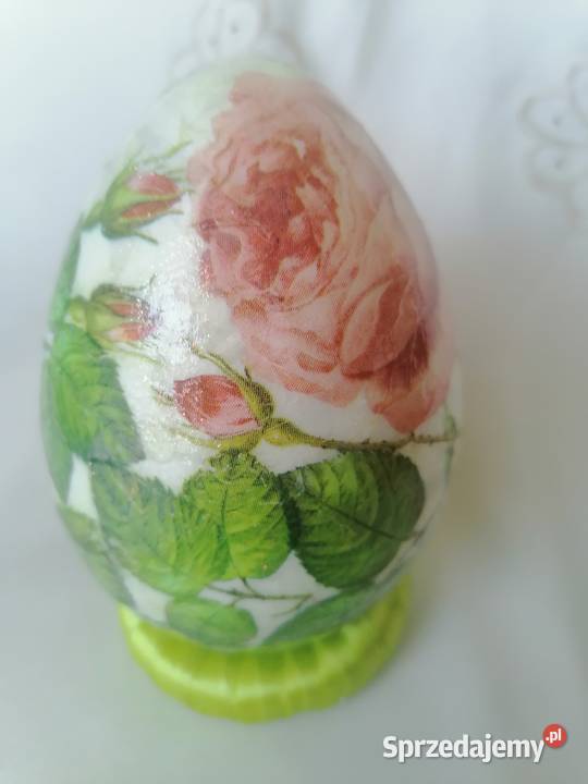 jako pianka róże 12 hand made jajo mazowieckie Sierpc sprzedam