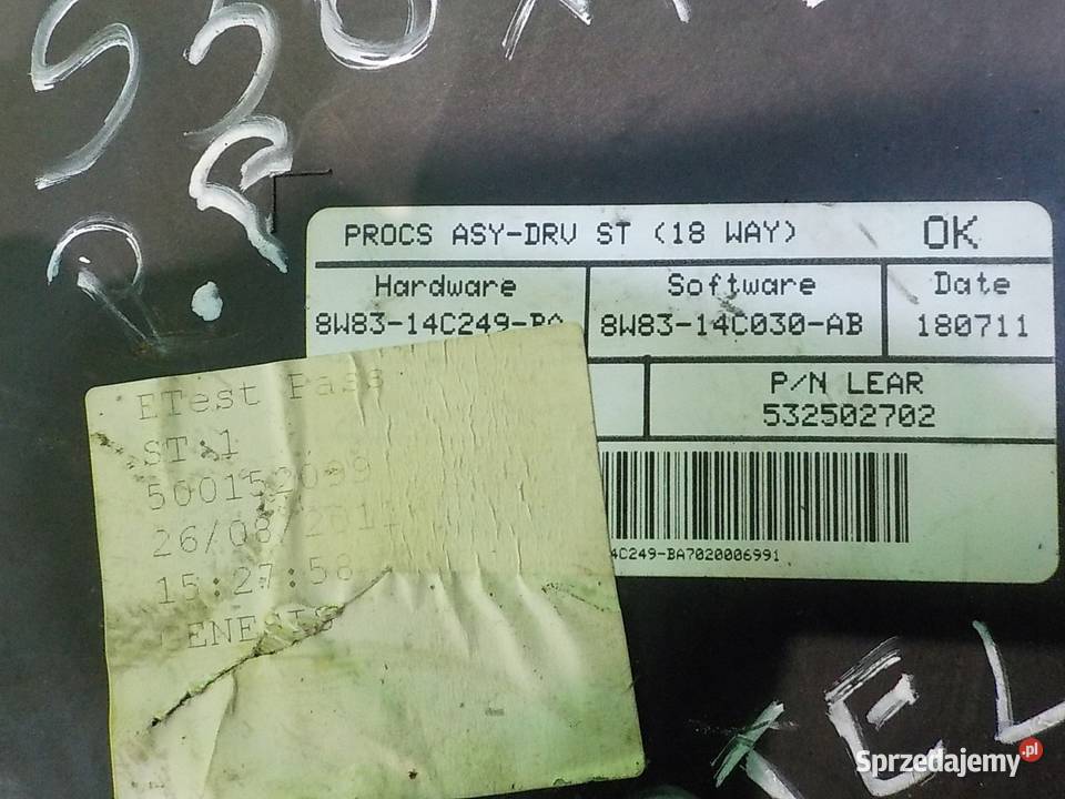 JAGUAR XF I XFS SPORT 30 D 11r modul fotela mazowieckie Suków sprzedam