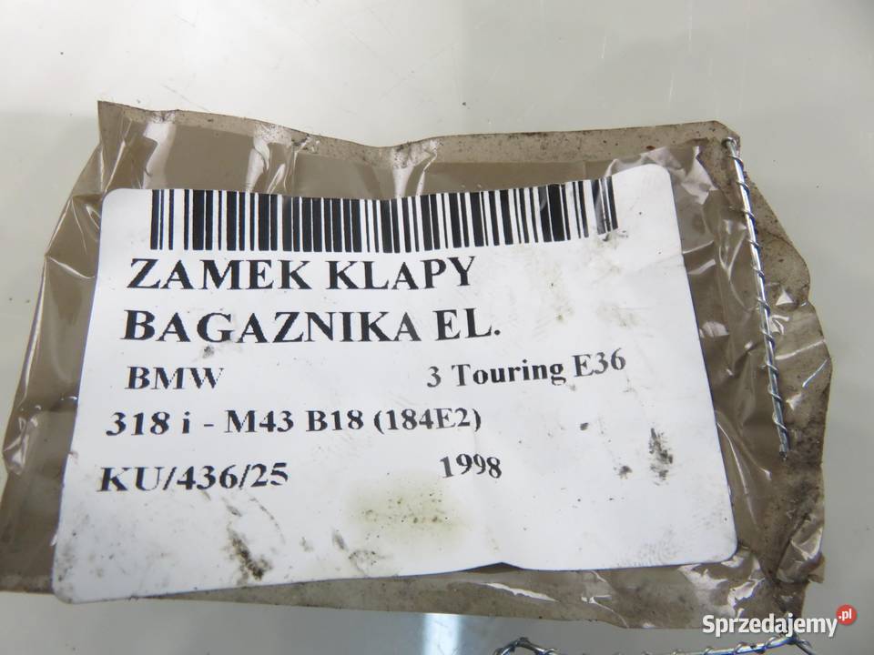 ZAMEK KLAPY BMW 3 Touring E36 8169532 małopolskie