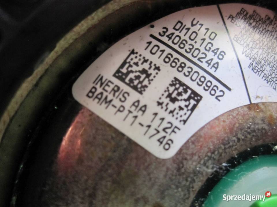 FORD S MK1 I 10r AIRBAG poduszka kierowcy osobowe Kielce