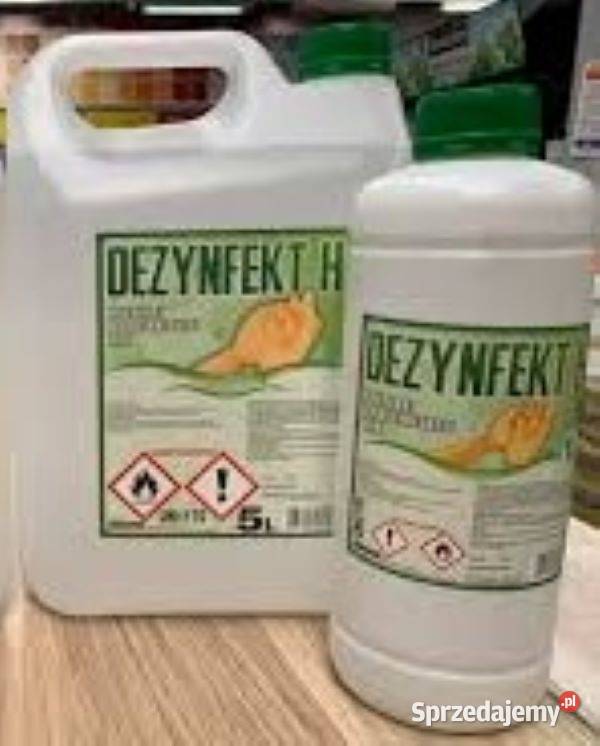 Płyn do dezynfekcji rąk DEZYNFEKT H gliceryna 1L mazowieckie Mińsk Mazowiecki