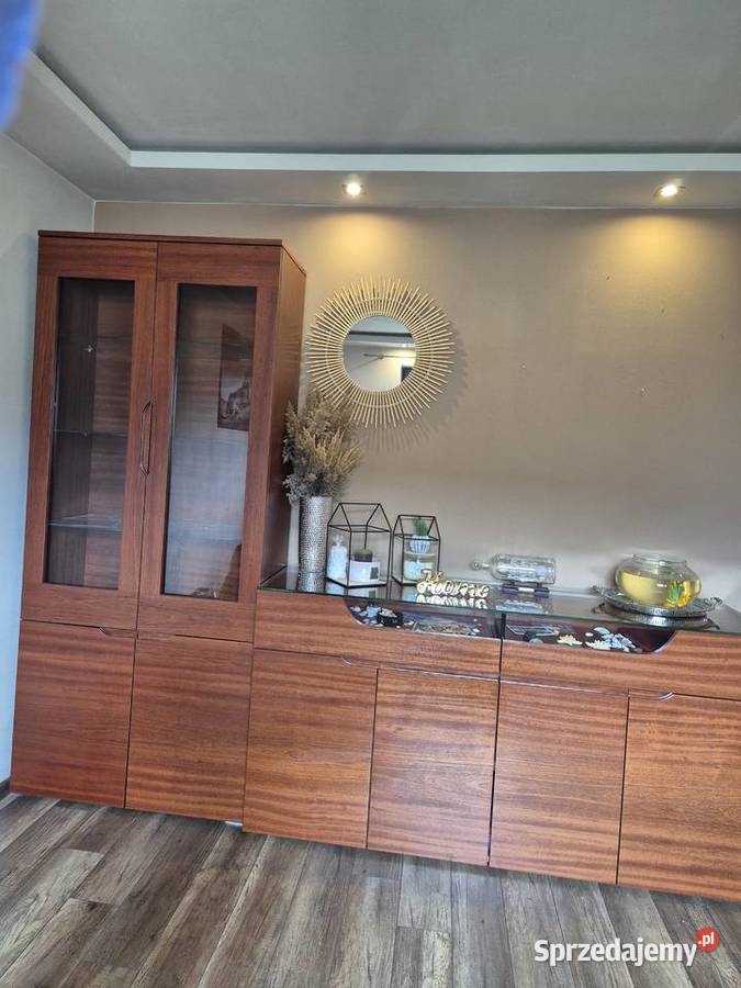 Meble zestaw 5x komoda rtv gablotka witryna Meble Harklowa