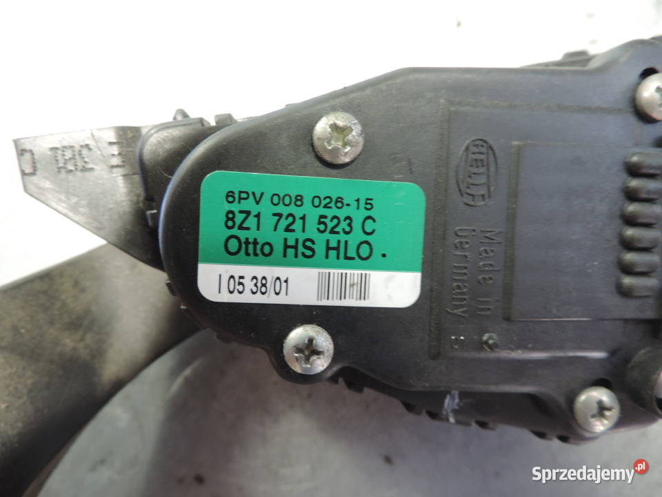 AUDI A2 PEDAŁ POTENCJOMETR GAZU 8Z1721523C Nowy Sącz