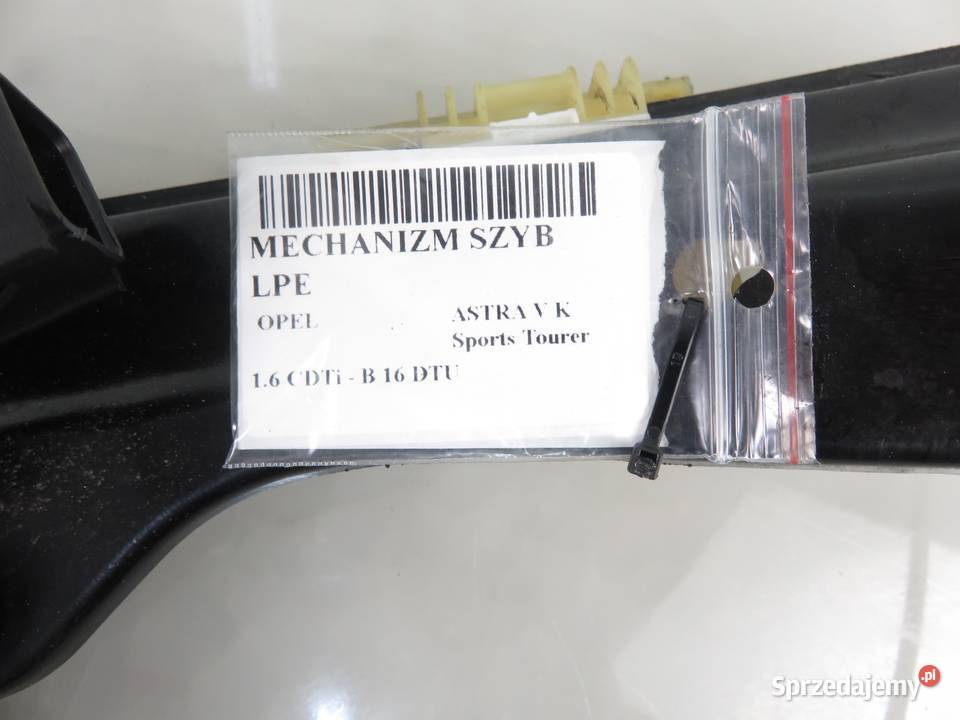 PODNOŚNIK SZYBY LEWY PRZEDNI OPEL ASTRA V K osobowe małopolskie sprzedam
