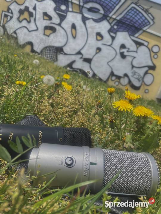 2 mikrofony popfilter koszyk łódzkie Piotrków Trybunalski