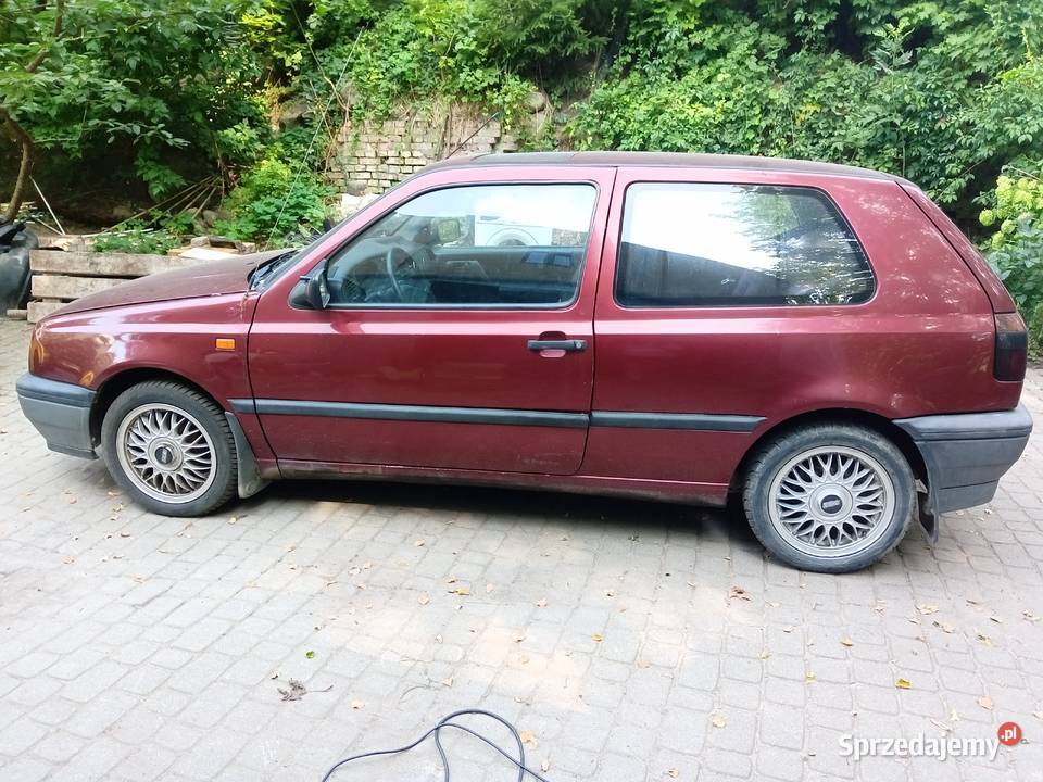 Vw golf 3 14 benzyna zdrowy blacharsko niski Kętrzyn
