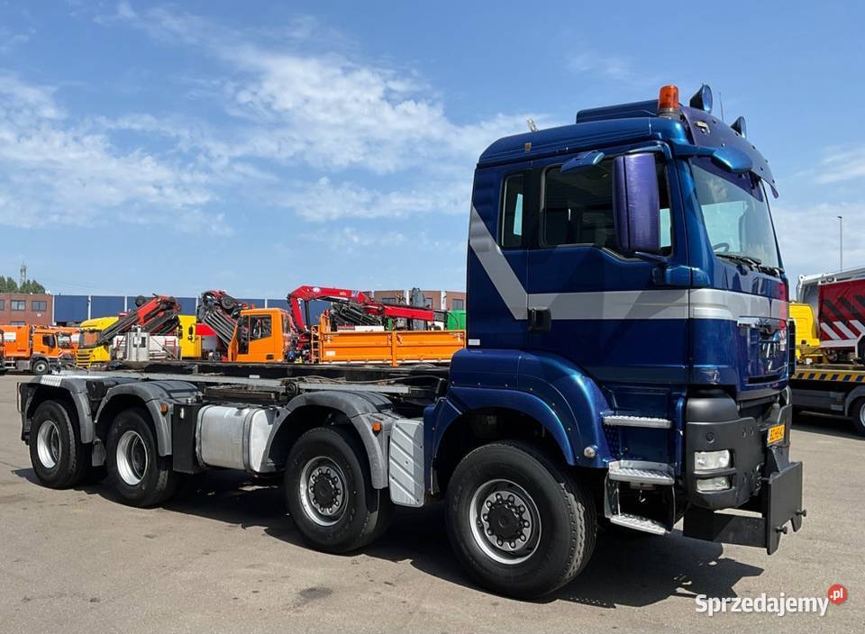 Man Tgs wywrotka 8x8 do tylu rama do zabudowy Warszawa sprzedam