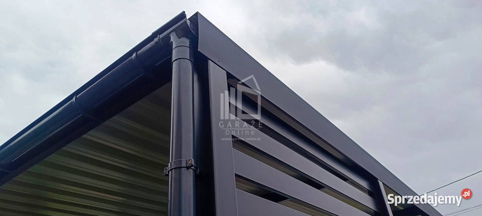 CarPort PREMIUM Wiata samochodowa 5x5 Antracyt Otwock