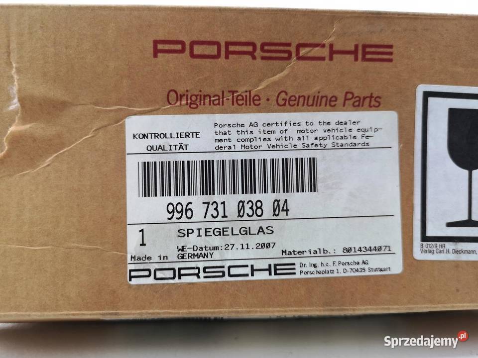 WKŁAD LUSTERKA PRAWY PORSCHE BOXSTER 9704 911 05