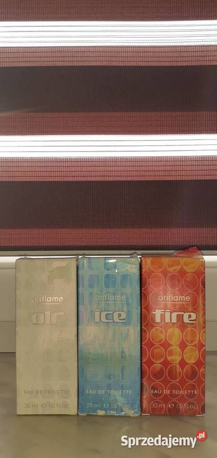 Woda toaletowa Air Ice Fire Oriflame Perfumy i wody śląskie Ruda Śląska sprzedam