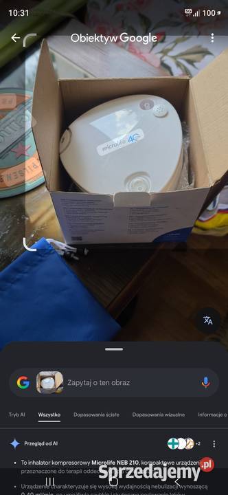 Inhalator microline neb 210 małopolskie