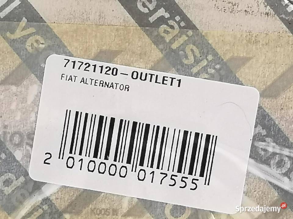 ALTERNATOR FIAT DOBLO PUNTO PALIO SIENA 12 16 osobowe