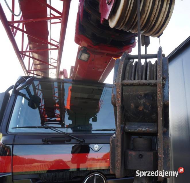 Dzwig samochodowy FAUN HK 60 Mercedes Actros 8x4