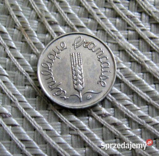 Francja 1 Centym 1967r Numizmatyka wielkopolskie Kalisz