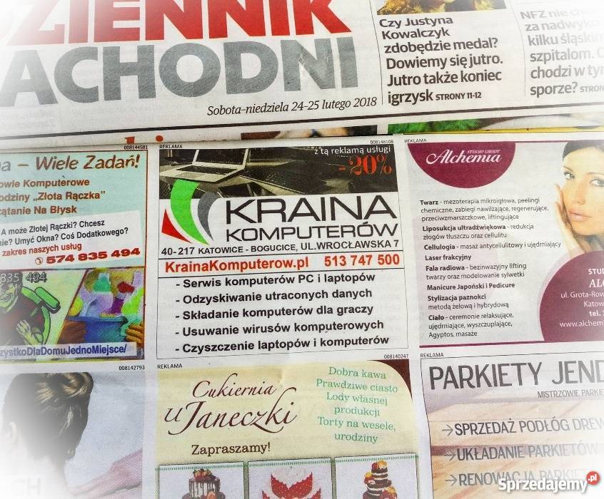 FIRMA Pogotowie Komputerowe Serwis Naprawa Katowice