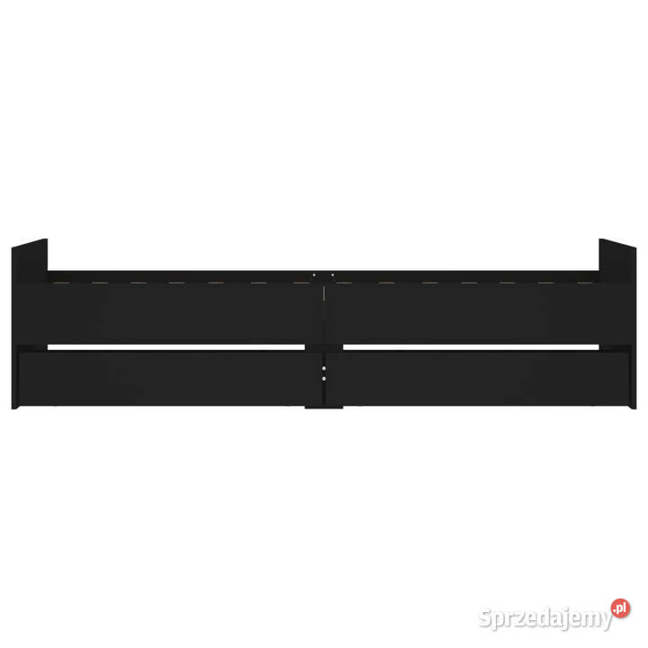 Rama łóżka z szufladami czarna 90x200 WM3207372 93cm Warszawa