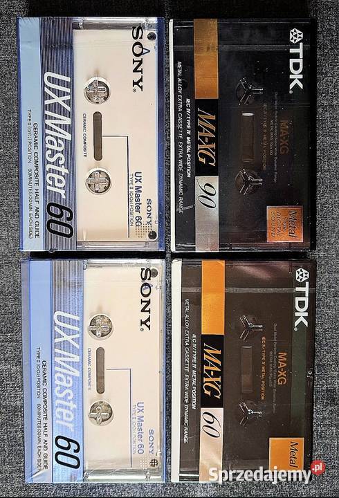 Kaseta SONY TDK MAXELL TEAC MARANTZ HITACHI Węgorzewo sprzedam
