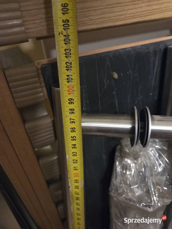 UCHWYT DRZWIOWY poręcz stal nierdzewna 100 Pszczyna