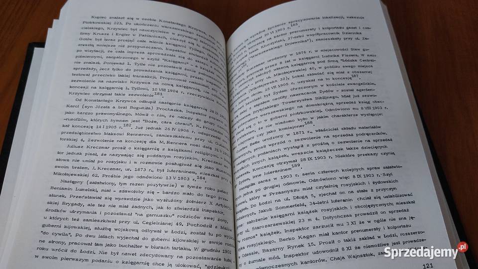 Księgarze i księgarnie w Królestwie Polskim Rok wydania 1980 Gdańsk