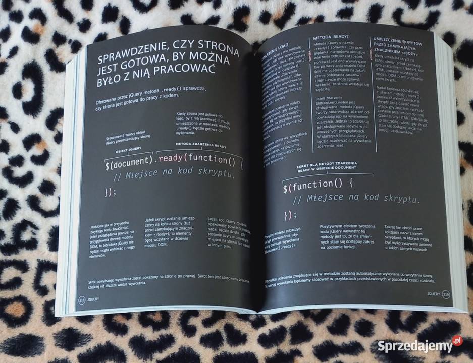 Javascript i JQueryPodręcznik frontenddevelopera miękka Kraków