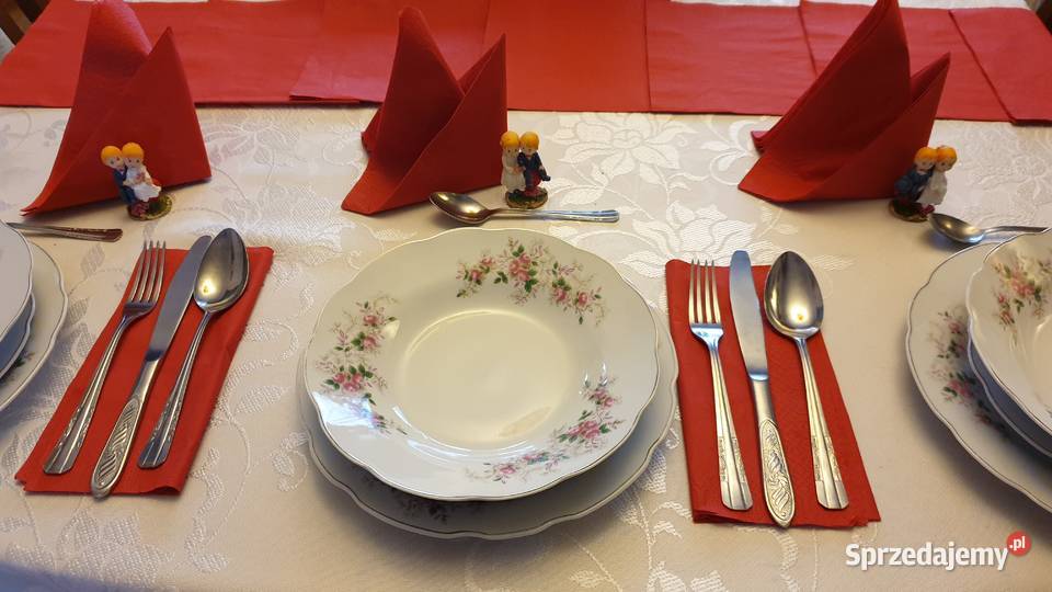 Figurki weselne ozdoba na stół pamiątka Skierniewice