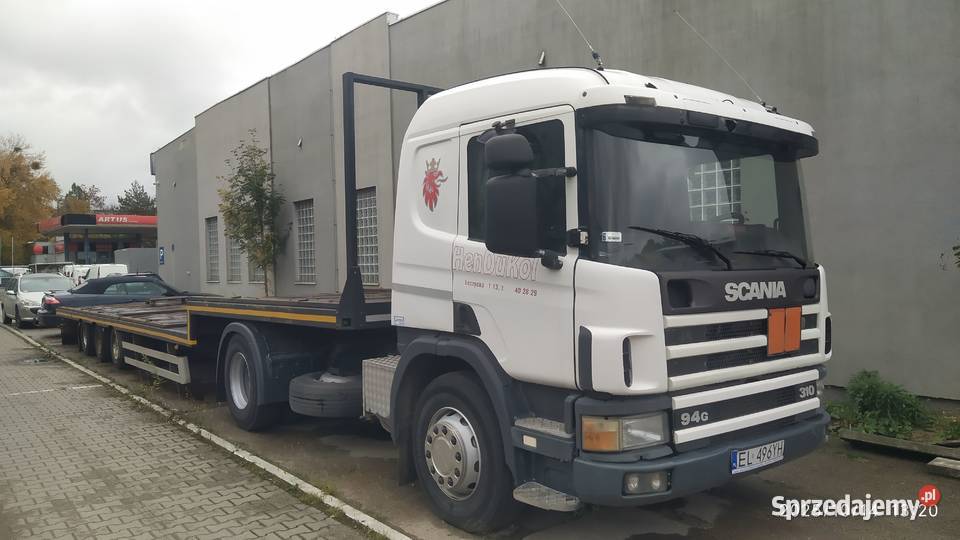 SCANIA P94 4x2 NA 310 CIĄGNIK SIODŁOWY kupiony w Polsce łódzkie Konstantynów sprzedam