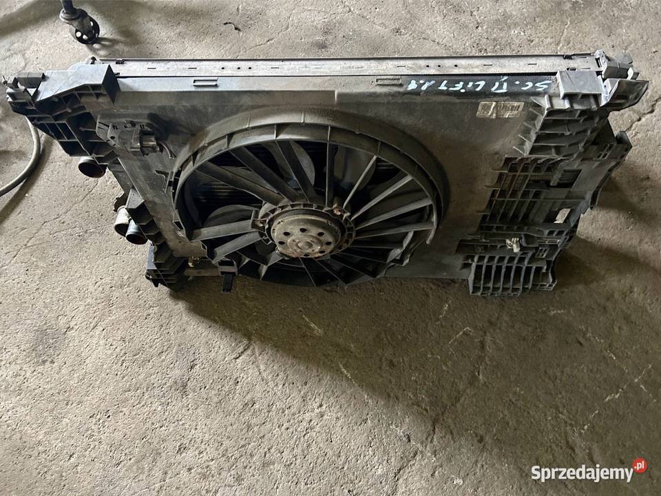 Chłodnica wody klimy intercooler wentylator Kęty