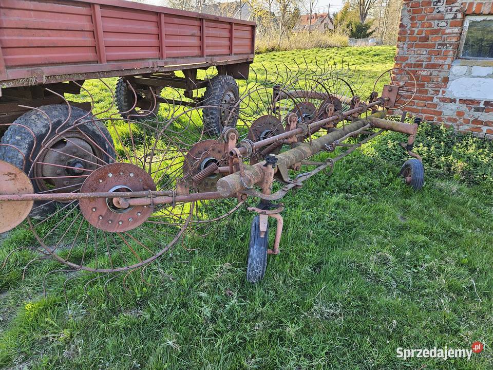 Zgrabiarka przetrząsarka do siana Elbląg sprzedam