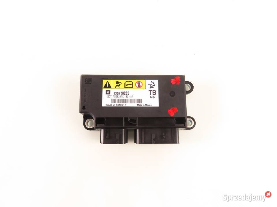 MODUŁ AIRBAG OPEL INSIGNIA A G09 13589833